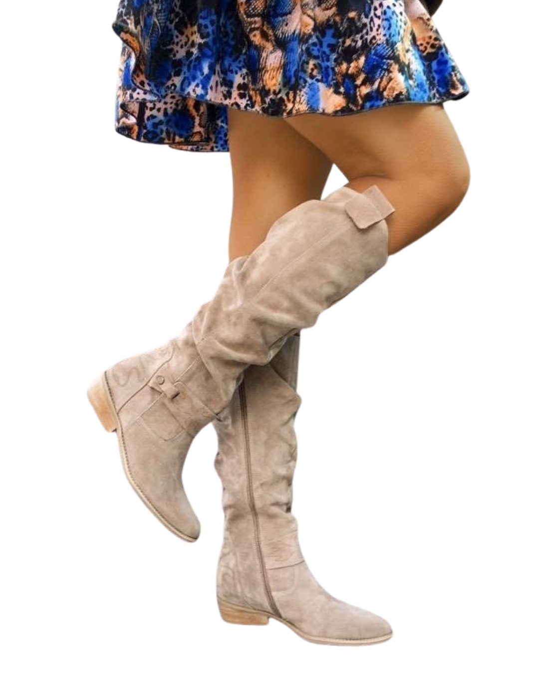 Lina – Wygodne, ciepłe botki z zamszu dla kobiet