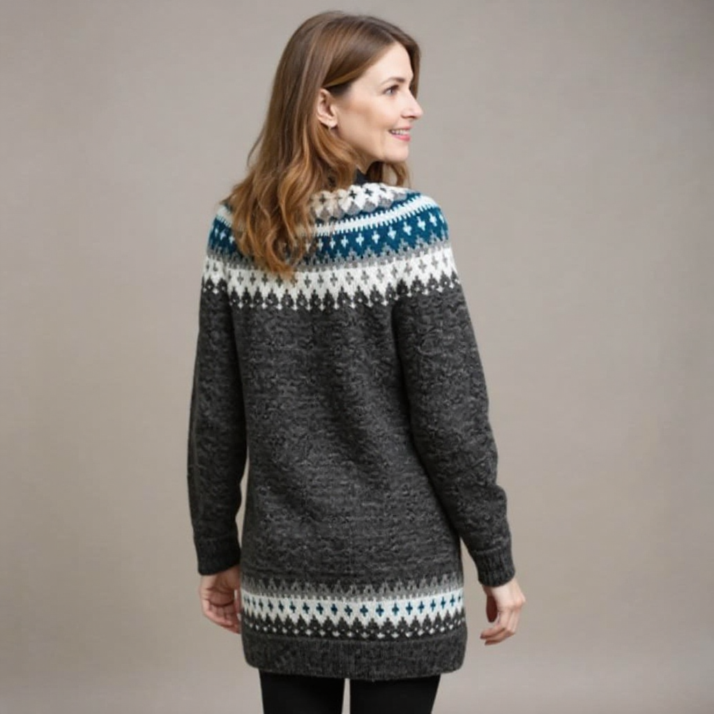 Althea | Vintage Islandzki Sweter