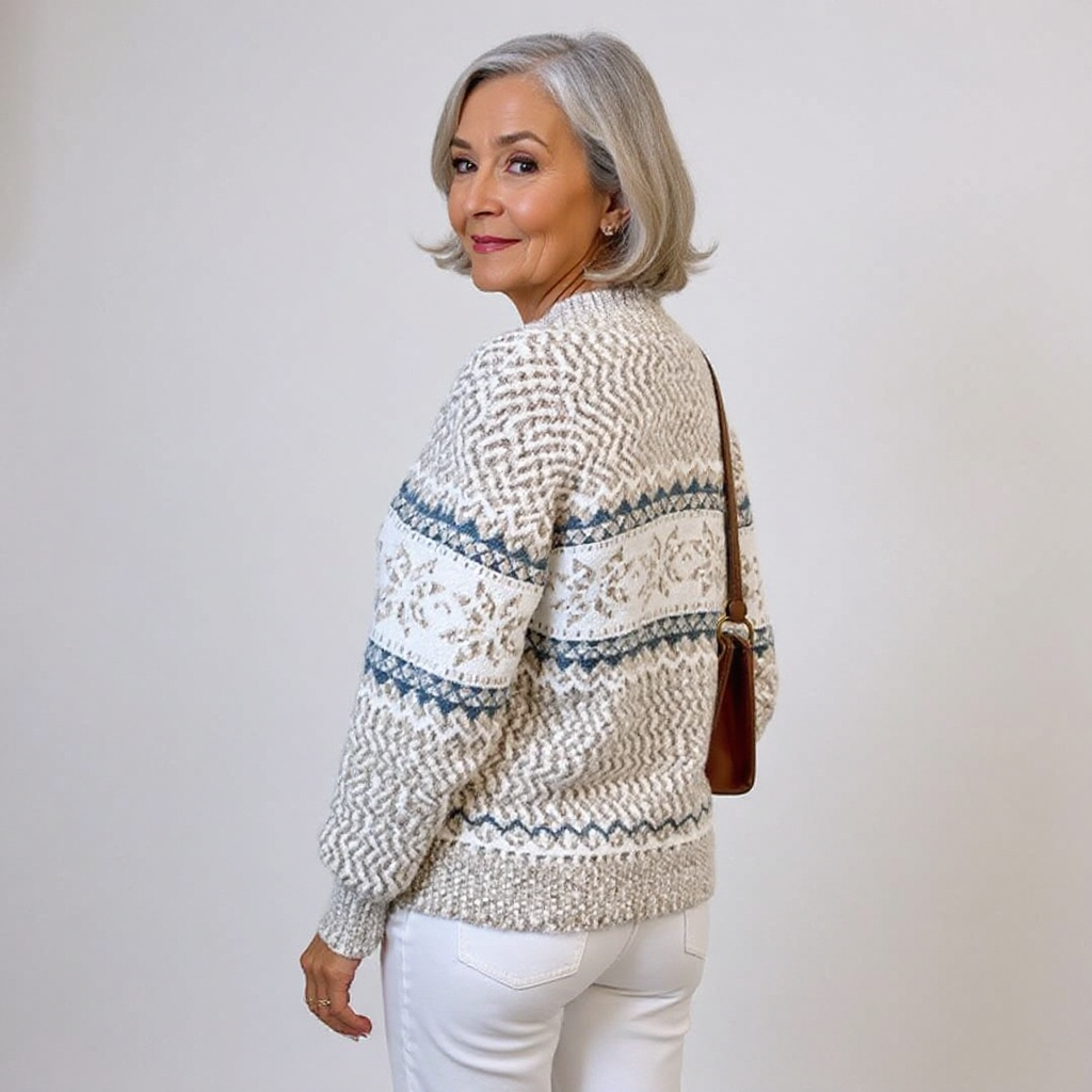 Melanie | Vintage Islandzki Sweter