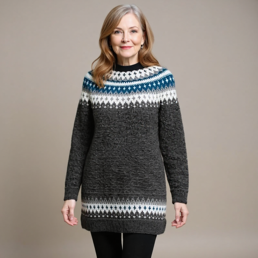 Althea | Vintage Islandzki Sweter