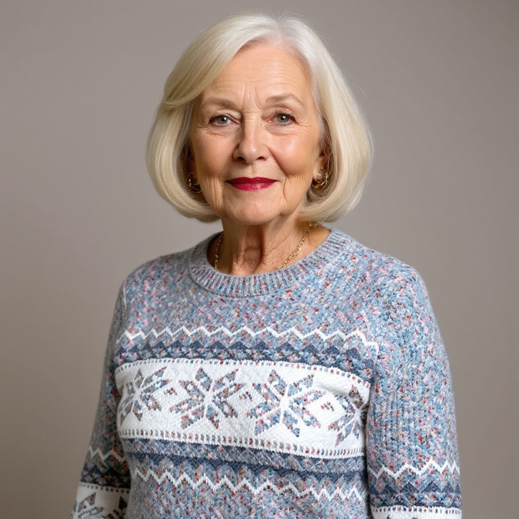 Melanie | Vintage Islandzki Sweter