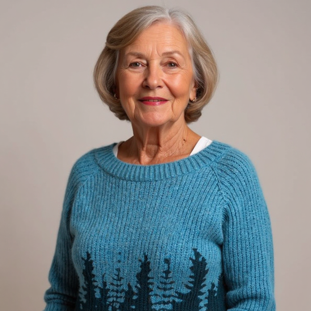 Natalie | Vintage Islandzki Sweter