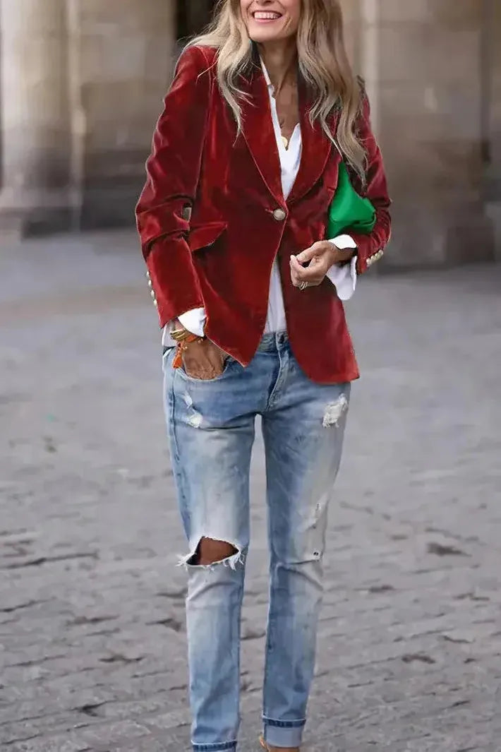 QUISIA | STYLOWA MARYNARKA LUX