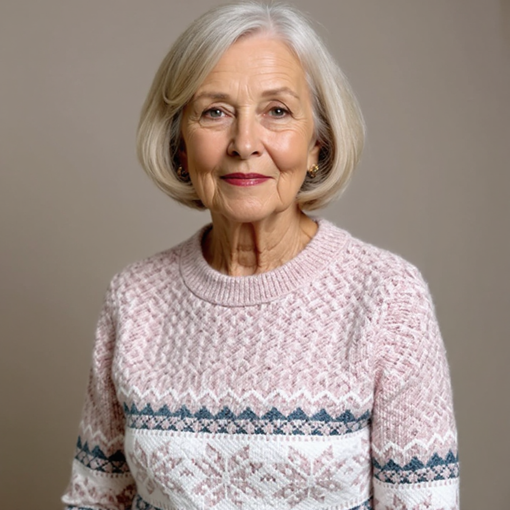 Melanie | Vintage Islandzki Sweter