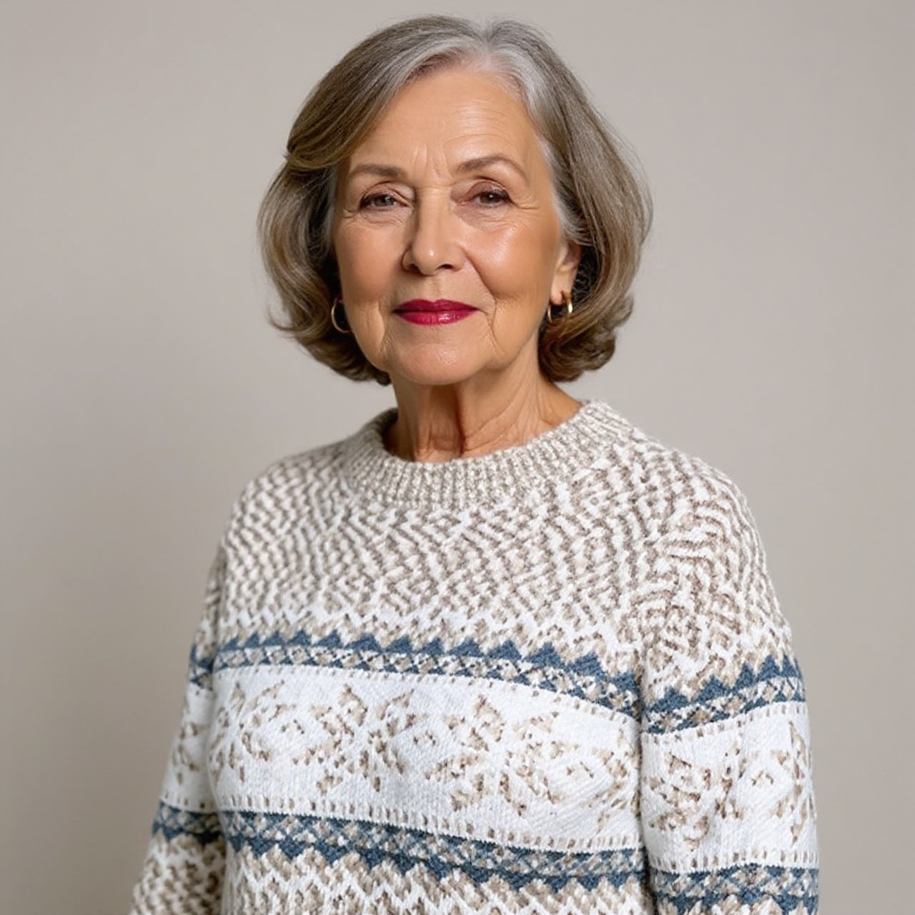 Melanie | Vintage Islandzki Sweter