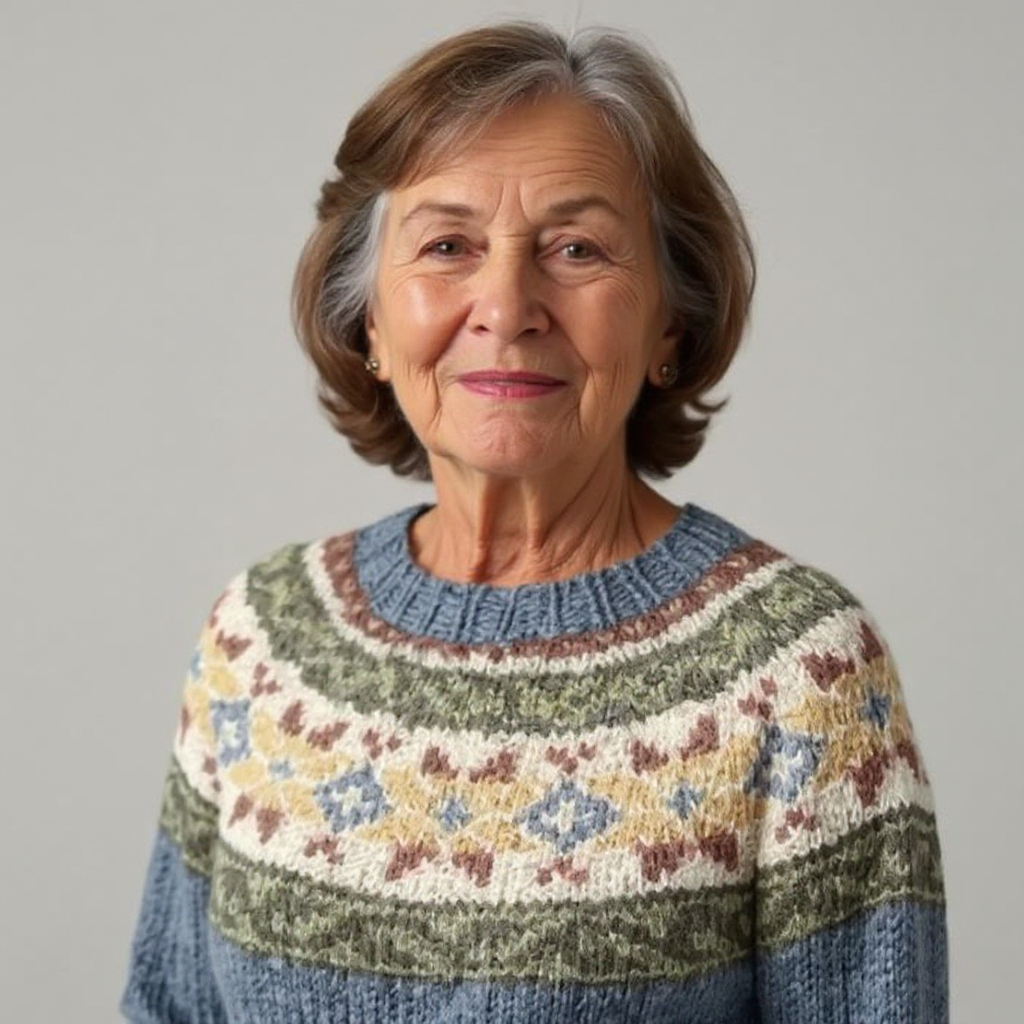 Lucy | Vintage Islandzki Sweter